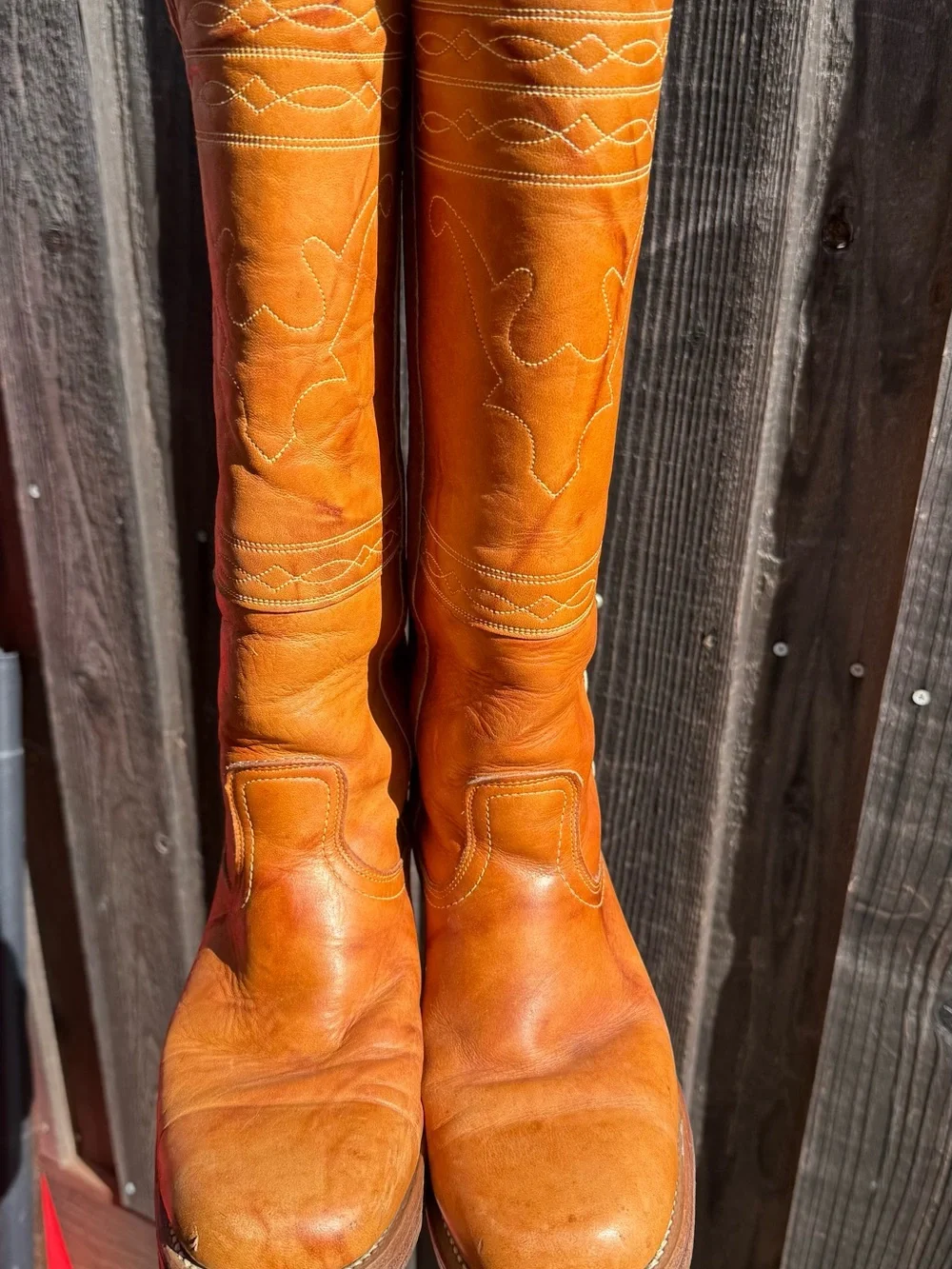 Vintage Frye Campus Boots Made in USA- Black Label